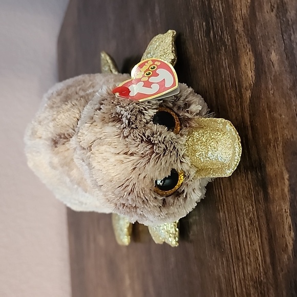 TY Beanie Boos PERRY the Brown Platypus (8 Inch) (NEW Brown Version) NWT - Picture 1 of 9